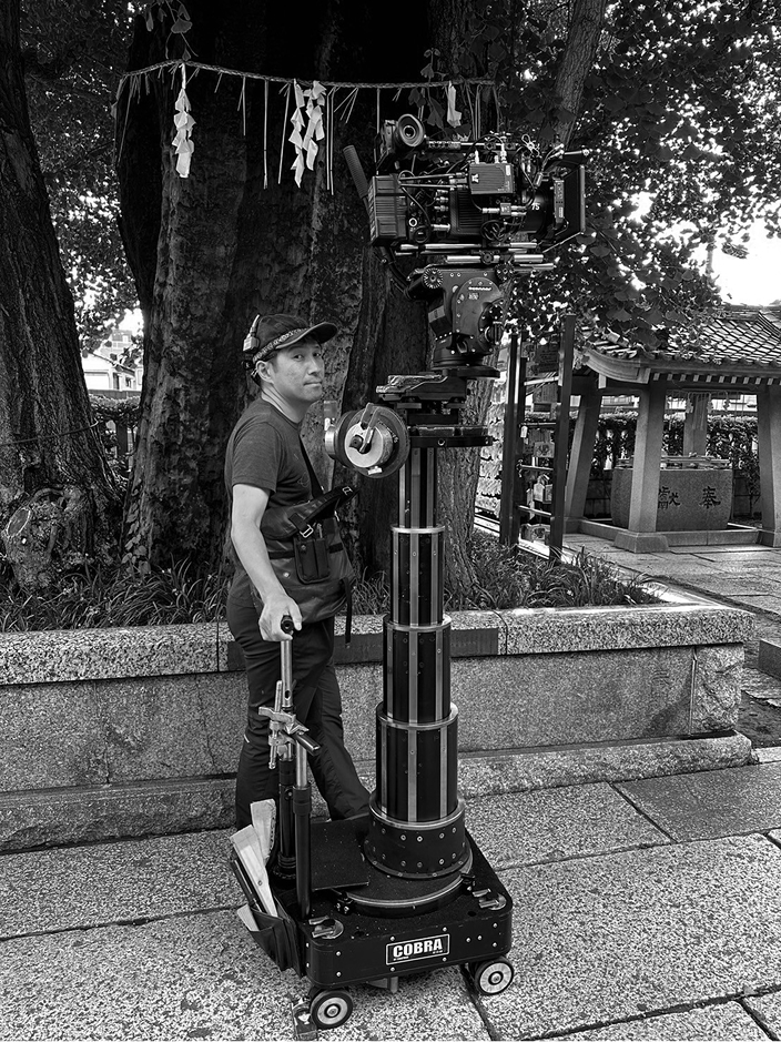 Tetsuhiro Kato filming